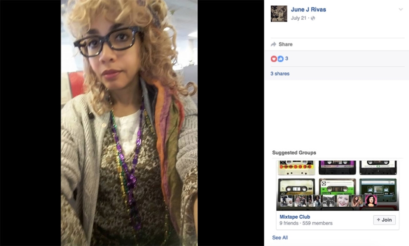 The girl responded with cosplay to the absurd and racist demands of the working dress code The girl responded with cosplay to the absurd and racist demands of the working dress code