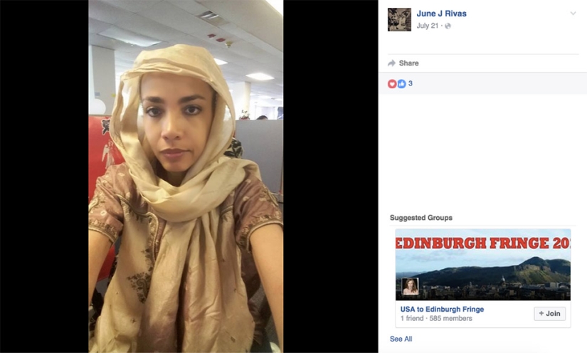 The girl responded with cosplay to the absurd and racist demands of the working dress code The girl responded with cosplay to the absurd and racist demands of the working dress code