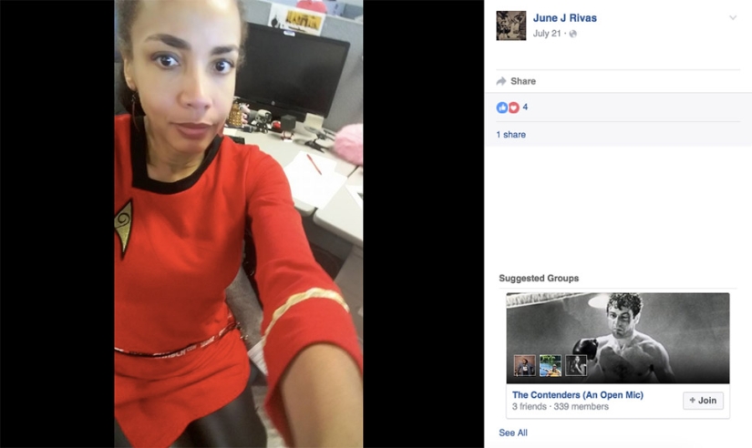 The girl responded with cosplay to the absurd and racist demands of the working dress code The girl responded with cosplay to the absurd and racist demands of the working dress code
