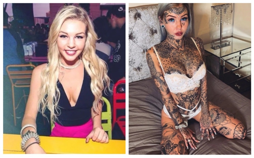 The girl with the dragon's eyes: an Australian woman went blind after getting a tattoo on her eyeballs