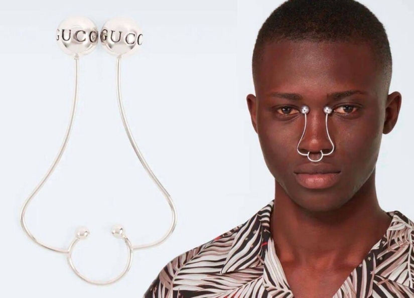 The Gucci brand presented a "cac" for the nose, capable of holding back tears
