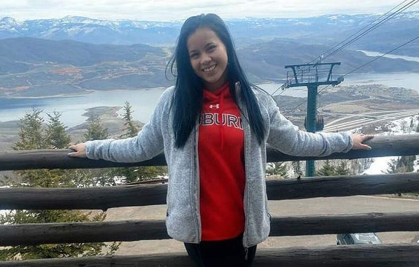 The gymnast broke both legs and admitted that she is now "really happy" The gymnast broke both legs and admitted that she is now "really happy"