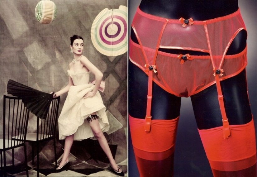 The history of garters, the most exciting accessory of the ladies' wardrobe