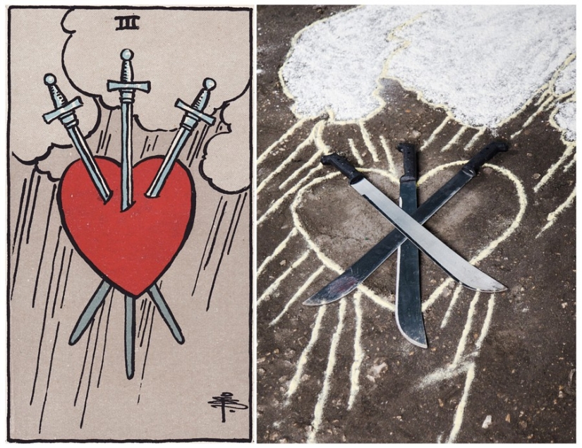 The inhabitants of Haiti have brought to life the mysterious Tarot cards