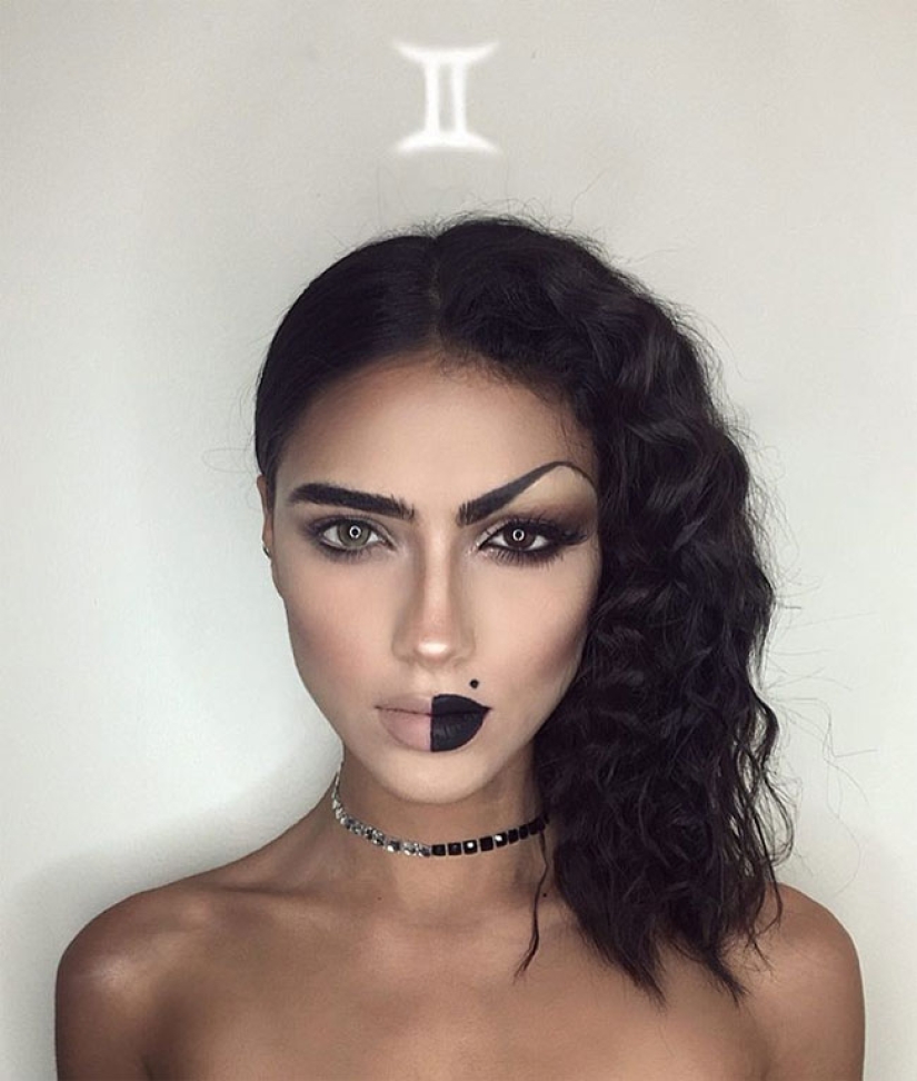 The Iranian artist made the zodiac signs sexy with the help of makeup alone The Iranian artist made the zodiac signs sexy with the help of makeup alone