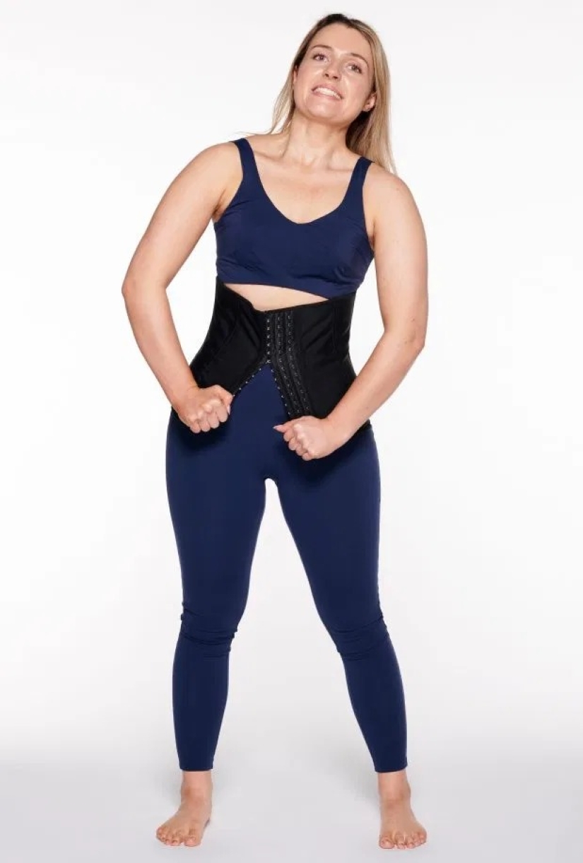 The journalist experienced the effect of a miracle corset for a perfect figure and here is her verdict