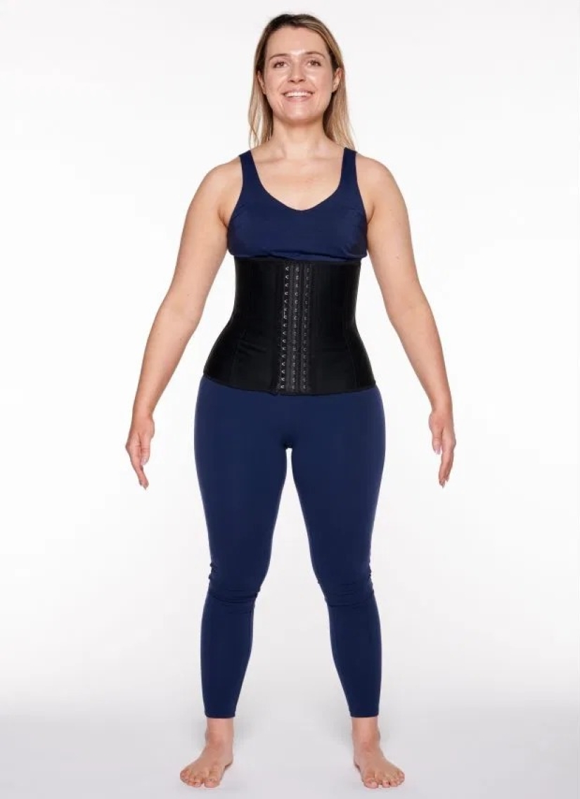 The journalist experienced the effect of a miracle corset for a perfect figure and here is her verdict