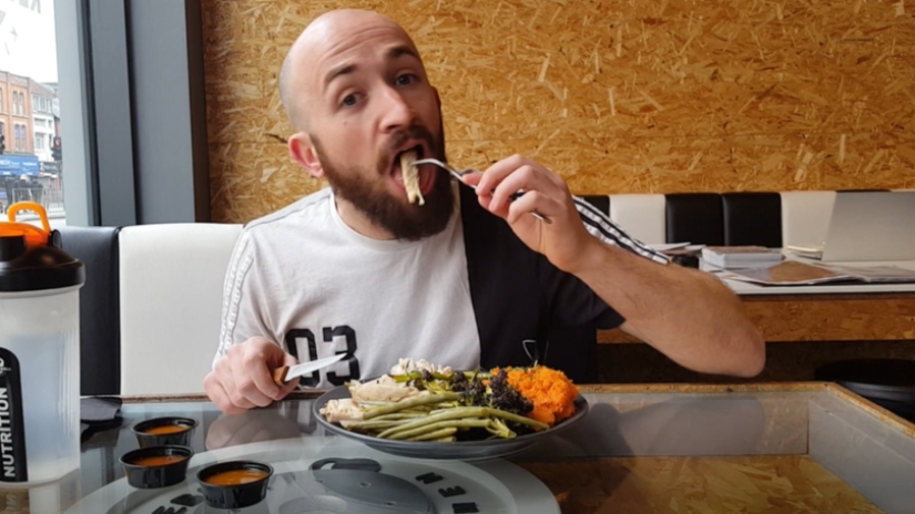 The journalist lived the day like a Mountain from Game of Thrones, and it was a real hell