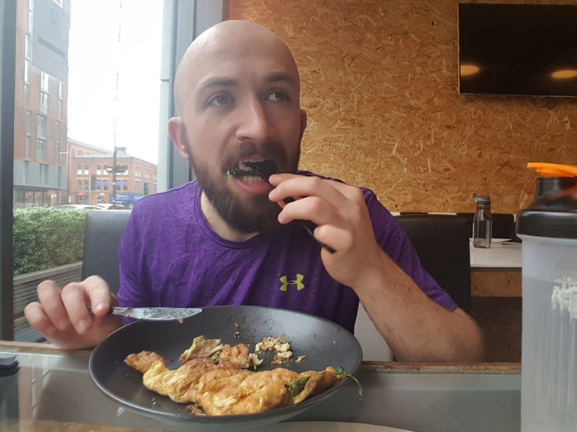 The journalist lived the day like a Mountain from Game of Thrones, and it was a real hell