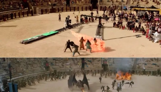 The Magic of Chromakey: 15 new shots of Game of Thrones before and after applying special effects The Magic of Chromakey: 15 new shots of Game of Thrones before and after applying special effects