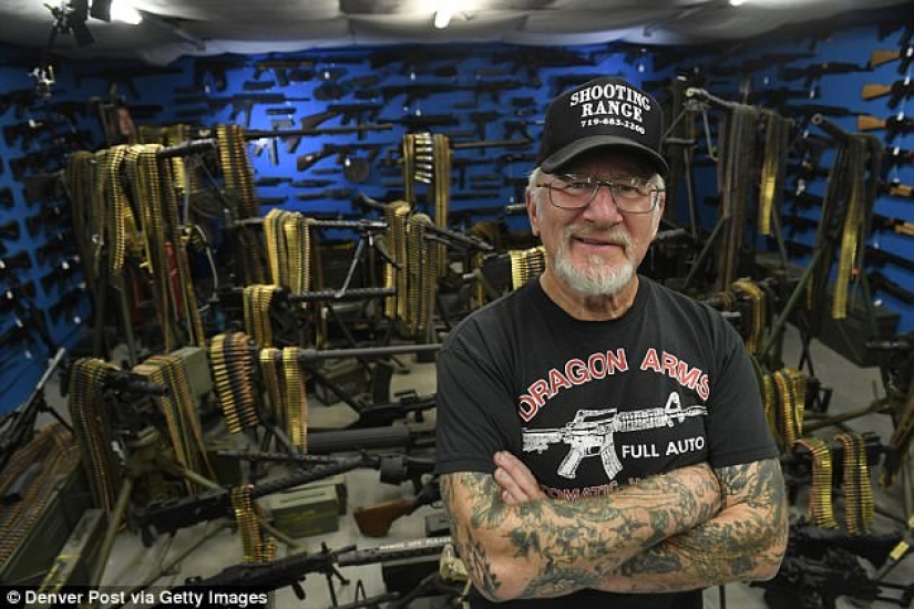 "The most armed man in the USA" sold more weapons in three weeks than in eight months before