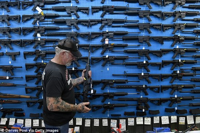 "The most armed man in the USA" sold more weapons in three weeks than in eight months before