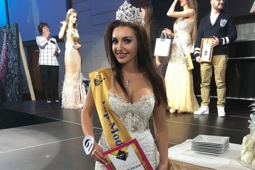 The most beautiful Russian woman "with forms": photo of the winner of a beauty contest for plus-size models