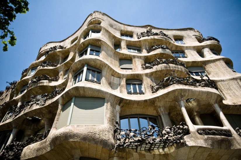 The most famous works of Antonio Gaudi