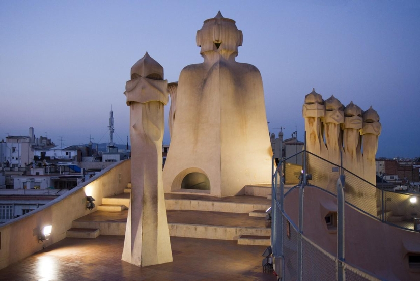 The most famous works of Antonio Gaudi