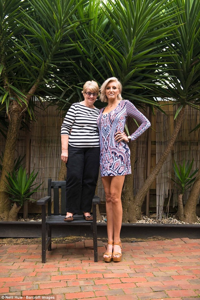 The mother of two children declared that she is the owner of the longest legs in the world