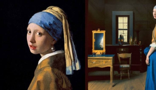 The neural network was taught to finish painting the paintings of the classics of painting