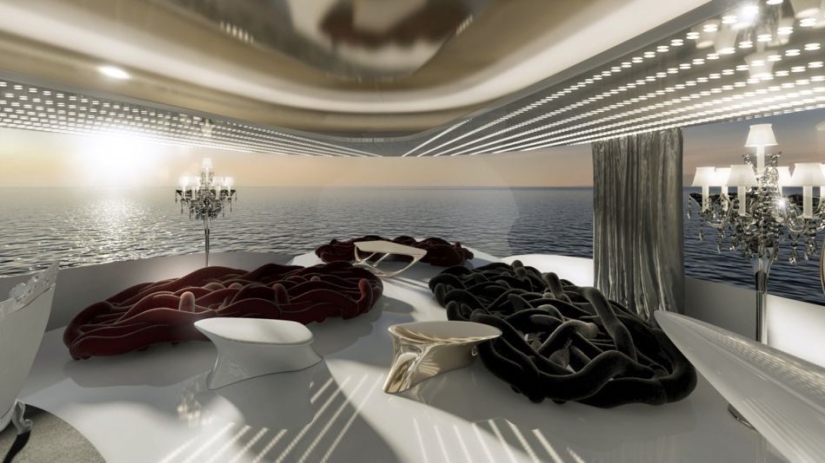 The new Italian super-yacht is a real floating palace