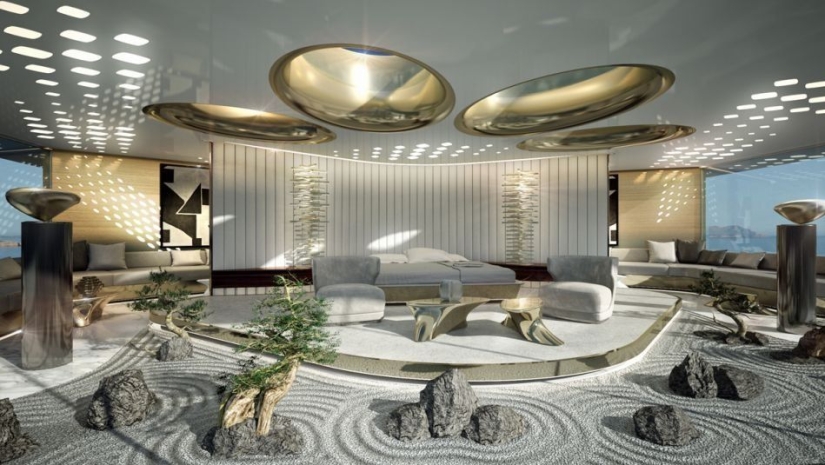 The new Italian super-yacht is a real floating palace