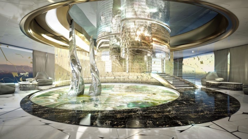 The new Italian super-yacht is a real floating palace