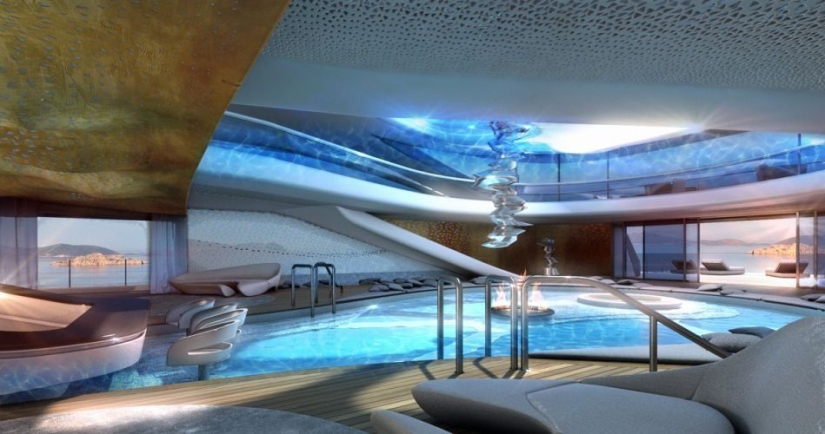 The new Italian super-yacht is a real floating palace