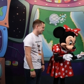 The newlyweds organized a Disney-style wedding. It took several years to prepare