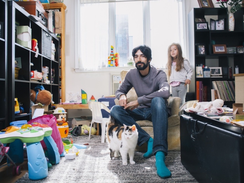 The perfect union: men and their cats