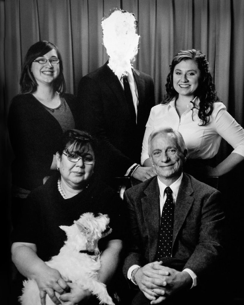 The photographer looked into the face of his depression — and took it off