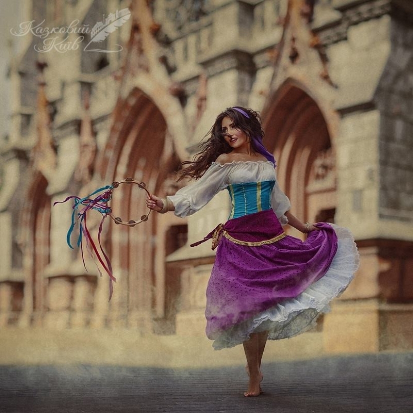 The photographer revived the famous fairy tales The photographer revived the famous fairy tales