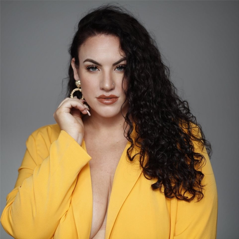 The plus-size model is proud of the extra kilos, because they bring her a lot of money