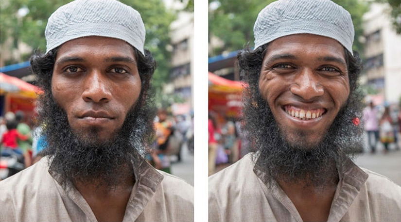 The power of a smile: photos that will make you look at strangers differently The power of a smile: photos that will make you look at strangers differently
