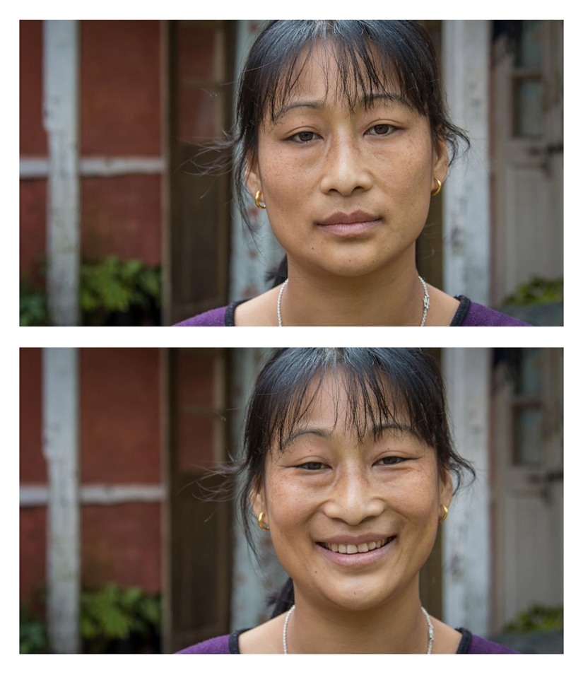 The power of a smile: photos that will make you look at strangers differently The power of a smile: photos that will make you look at strangers differently