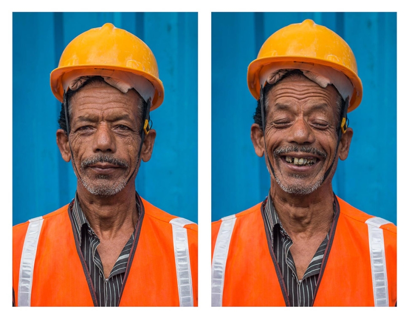 The power of a smile: photos that will make you look at strangers differently The power of a smile: photos that will make you look at strangers differently