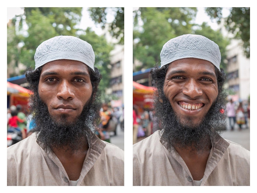 The power of a smile: photos that will make you look at strangers differently The power of a smile: photos that will make you look at strangers differently