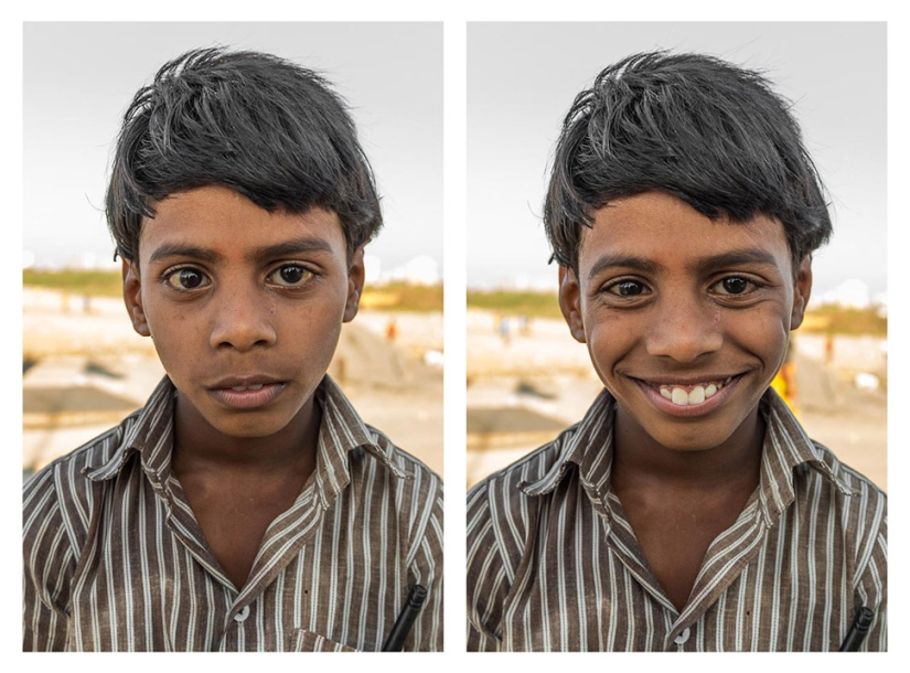 The power of a smile: photos that will make you look at strangers differently The power of a smile: photos that will make you look at strangers differently