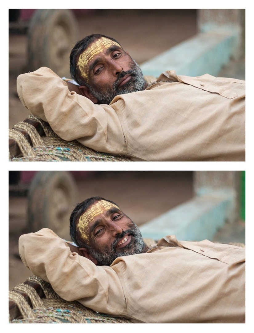 The power of a smile: photos that will make you look at strangers differently The power of a smile: photos that will make you look at strangers differently