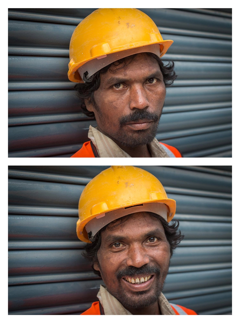 The power of a smile: photos that will make you look at strangers differently The power of a smile: photos that will make you look at strangers differently