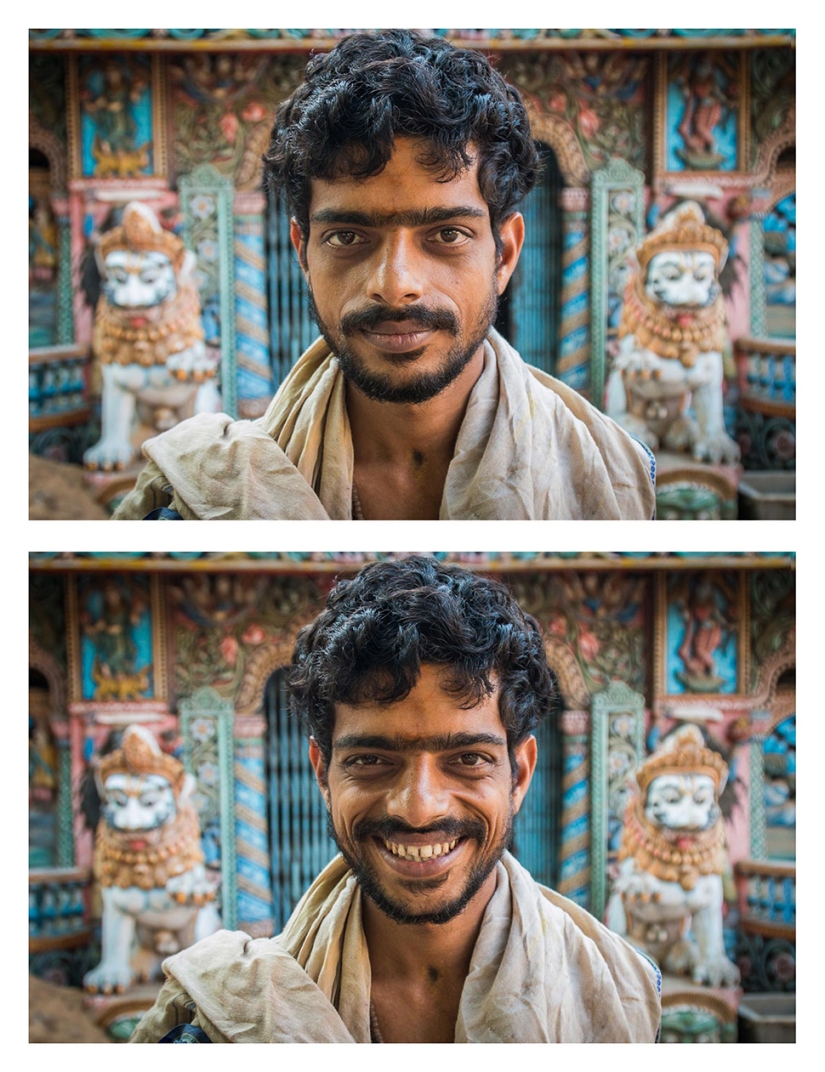 The power of a smile: photos that will make you look at strangers differently The power of a smile: photos that will make you look at strangers differently