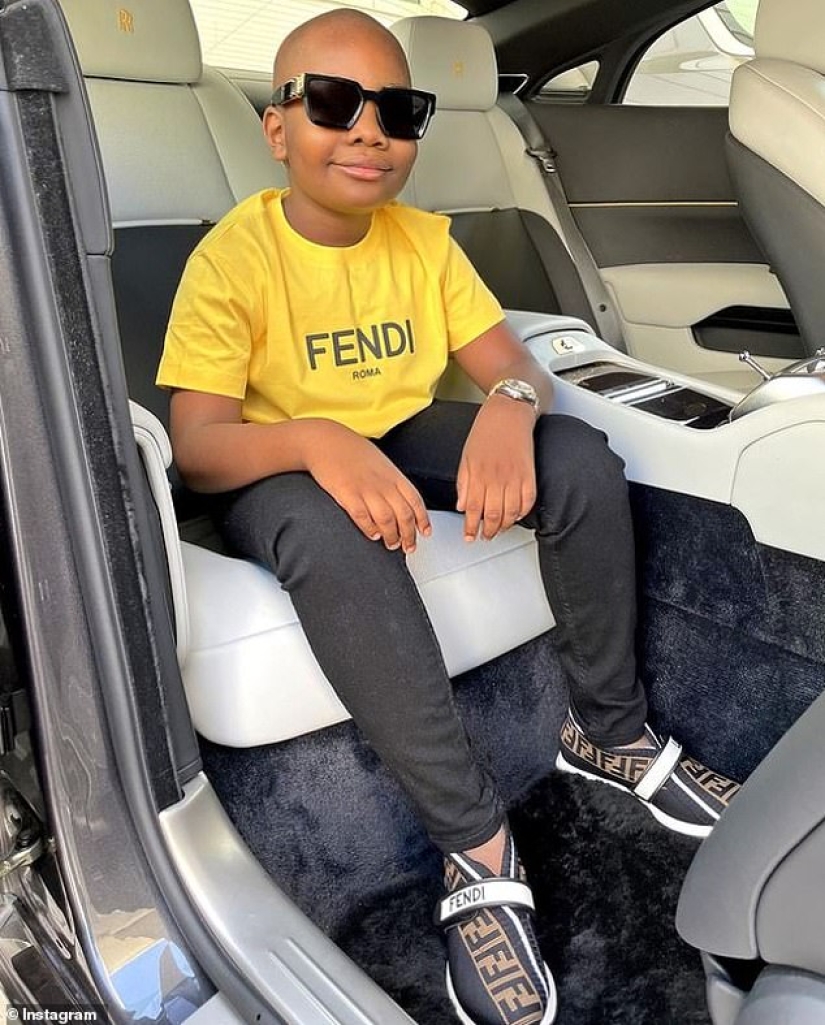 The richest of the rich kids Inside the luxurious life of a 9-year-old Nigerian boy nicknamed "the world's youngest billionaire" who owns his first mansion at the age of just six and has many sports cars thanks to his father, an Internet celebrity