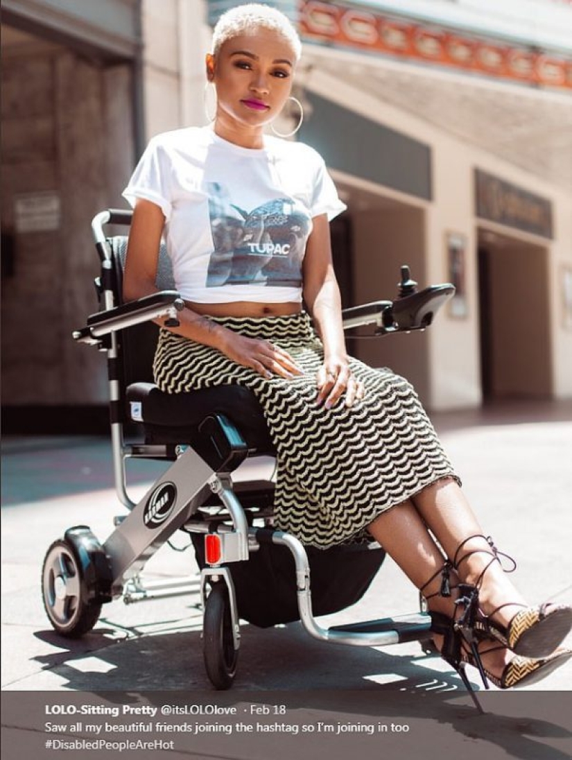 The right to beauty: people with disabilities share hot photos on social networks