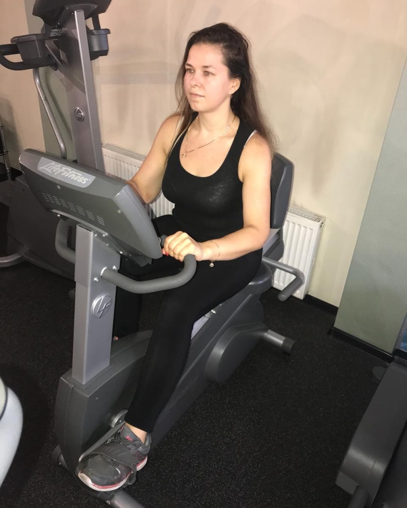 The Russian woman lost 50 kg to stop teasing her son because of her excess weight