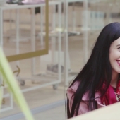 The smile of a girl from Tyumen was called the best in the Universe, and it is impossible to argue with this