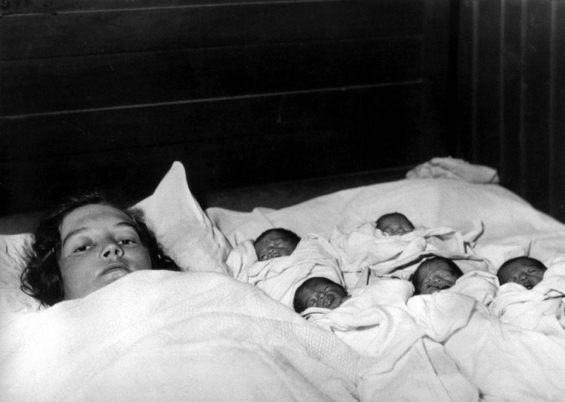 The tragic fate of the Dion quintuplets