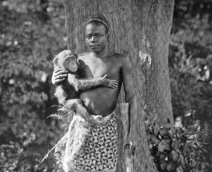 The tragic life and death of the pygmy Ota Benga, a living exhibit from the zoo