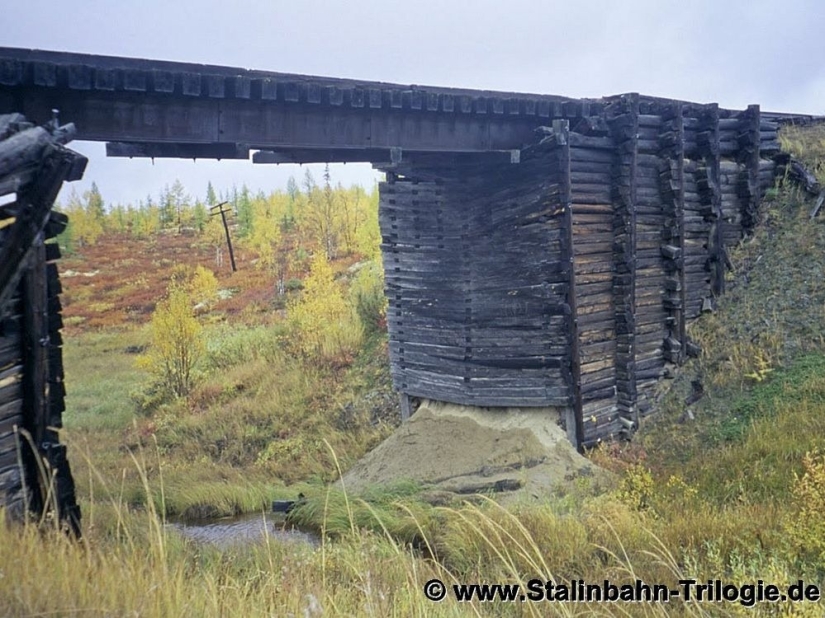 The trailer will not move, there are no platforms left: Stalin's road of death in the Arctic The trailer will not move, there are no platforms left: Stalin's road of death in the Arctic