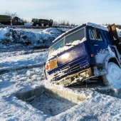 The trucker's worst nightmare