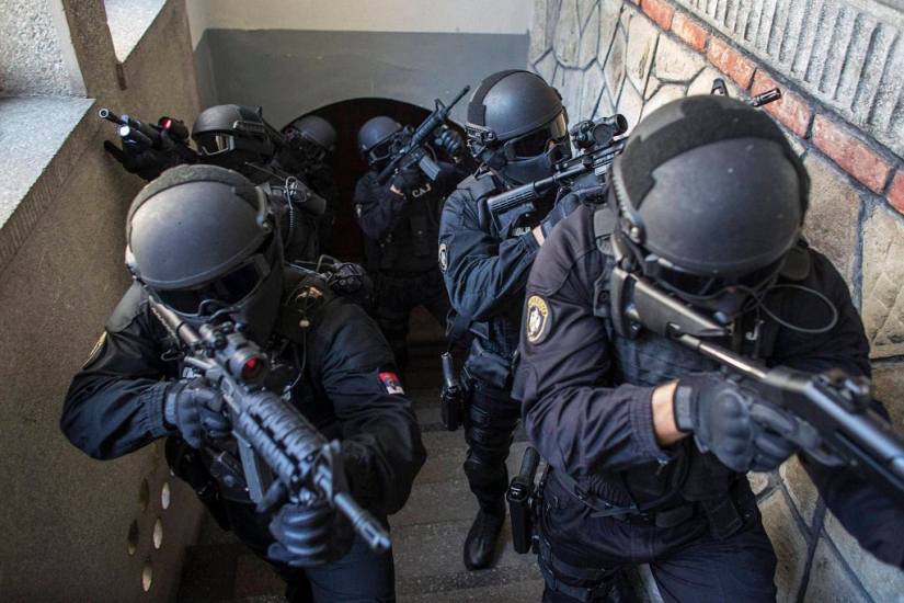 The use of weapons by the police in different countries The use of weapons by the police in different countries