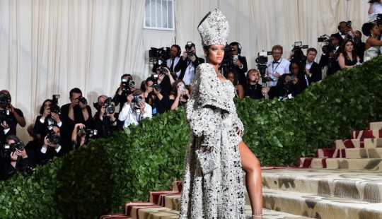 The Virgin Mary, Jesus Christ, the Pope and other images of stars at the Met Gala 2018