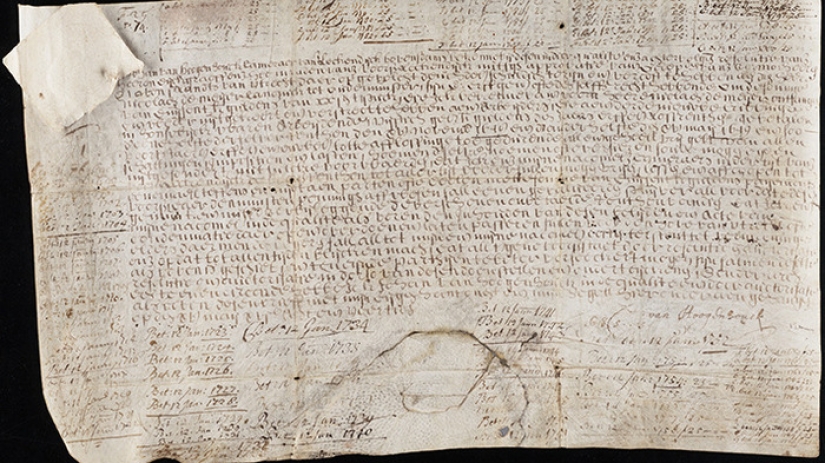 The wolves of Wall Street have scented prey: Yale University receives interest on an ancient goat-skin bond