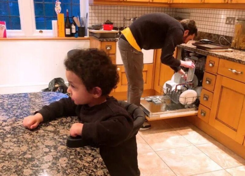 The woman ceased to do and this is what came of it